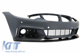 Body Kit per BMW F32 Coupé 13+ M-Performance Look Spoiler bagagliaio Nero lucido-image-6062790