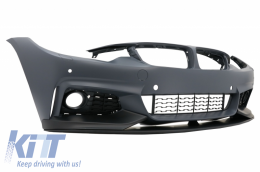 Body Kit per BMW F32 Coupé 13+ M-Performance Look Spoiler bagagliaio Nero opaco-image-6062819