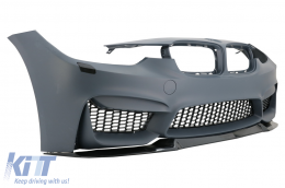 Body Kit per BMW Serie 3 F30 2011-2019 M3 CS Look Senza fendinebbia-image-6077203