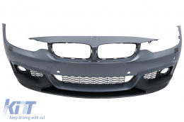 Body Kit per BMW Serie 4 F36 Gran Coupé 13-19 Diffusore gemello Single Presa Paraurti-image-6084209