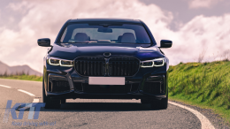 Body Kit per BMW Serie 7 G12 LCI Facelift 2019+ Look M-tech Griglia Minigonne laterali-image-6082045