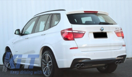 Body Kit per BMW X3 F25 LCI 2014-2017 M-Look Griglie Gonne laterali Passaruota-image-6005129