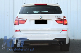 Body Kit per BMW X3 F25 LCI 2014-2017 M-Look Griglie Gonne laterali Passaruota-image-6005130