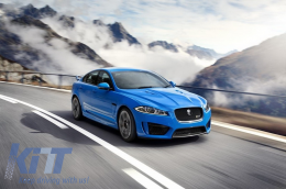 Body Kit per Jaguar XF X250 Facelift 12-16 XFR-S Look Paraurti Diffusore Scarico-image-6013535