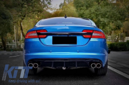 Body Kit per Jaguar XF X250 Facelift 12-16 XFR-S Look Paraurti Diffusore Scarico-image-6020636