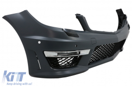 Body Kit per Mercedes C W204 07-15 Paraurti Fari Facelift C63 Look-image-5998029