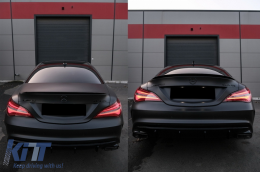 Body Kit per Mercedes CLA C117 W117 2013-2018 Facelift CLA45 Look Minigonne laterali-image-6081625