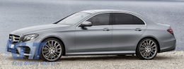 Body Kit per Mercedes Classe E W213 16-19 E43 E53 Sport Line Look PDC Gonne Laterali-image-6043569