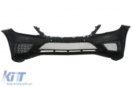 Body Kit per Mercedes Classe S W222 2013-06.2017 S63 Look Paraurti Griglia Nero-image-6011277