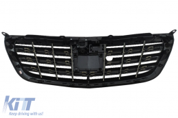 Body Kit per Mercedes Classe S W222 2013-06.2017 S63 Look Griglia anteriore Nero-image-6073898