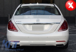 Body Kit per Mercedes Classe S W222 AMG Sport Line 13-17 paraurti S65 Look--image-6009382