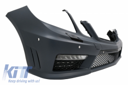 Body Kit per Mercedes E W212 E63 Look 09-13 Minigonne Paraurti Punte Doppio-image-6024760