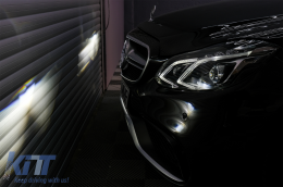 Body Kit per Mercedes E W212 Facelift 13-16 Paraurti Minigonne E63 Look-image-6088993