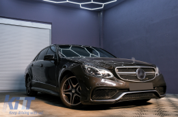 Body Kit per Mercedes E W212 Facelift 13-16 Paraurti Minigonne E63 Look-image-6088994