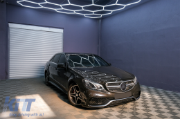 Body Kit per Mercedes E W212 Facelift 13-16 Paraurti Minigonne E63 Look-image-6088995