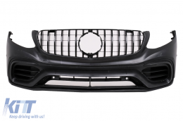 Body Kit per Mercedes GLC Coupe C253 15-07.19 Paraurti Passaruota C63 Look-image-6104052