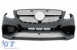 Body Kit per Mercedes GLE W166 SUV 2015-2018 Paraurti Diffusore Marmitta Punte-image-6098151