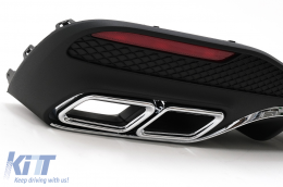 Body Kit per Mercedes GLE W166 SUV 2015-2018 Paraurti Diffusore Marmitta Punte-image-6098163