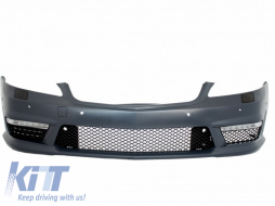 Body Kit per Mercedes S W221 05-11 Paraurti Minigonne SWB S63 S65 Look-image-6036459