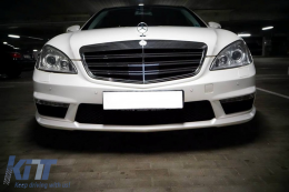 Body Kit per Mercedes S W221 LWB 05-13 Facelift Griglia Punte Scarico-image-6077138