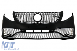 Body Kit per Mercedes V W447 2014+ Griglia Protezione posteriore Piastra piede-image-6059219