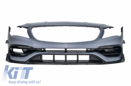 Body Kit per Mercedes W117 C117 CLA 13-18 Facelift CLA45 Look Minigonne Scarico-image-6050143