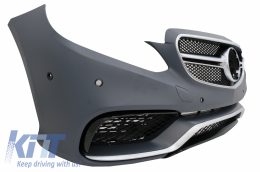 Body kit per Mercedes W212 E-Class Facelift 13-16 Paraurti Silenziatore E63 Look-image-6045711