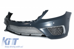 Body Kit per Mercedes W222 S 13-07.17 Paraurti Punte Scarico S65 S63 Look-image-5998881