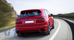 Body Kit per PORSCHE Cayenne Facelift 14-17 GTS Look Minigonne Passaruota-image-6059264