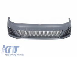 Body Kit per VW Golf 7 13-16 GTI Look Paraurti Griglia Minigonne Diffusore-image-6057535