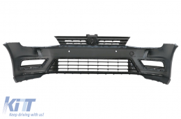 Body Kit per VW Golf 7 VII 12-17 Paraurti griglie Gonne Laterali Diffusore R-line Look-image-6017549