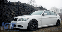 Body Kit pour BMW Série 3 E90 LCI Limousine 08-11 Look M-Technik Jupes Latérales-image-6053909