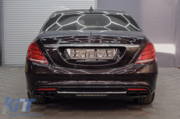 Body Kit pour Mercedes Classe S W222 2013-06.2017 S63 Look avec Jupes latrales-image-6104035