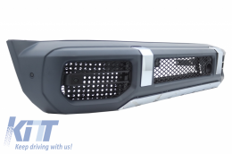 Body Kit pour Mercedes G W463 08-17 Pare-chocs LED grille G63 G65 AMG Look W464--image-6041779