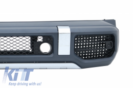 Body Kit pour Mercedes G W463 08-17 Pare-chocs LED grille G63 G65 AMG Look W464--image-6041780