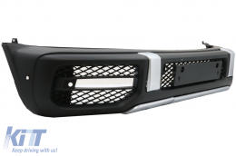 Body Kit pour Mercedes G W463 08-17 Pare-chocs LED grille G63 G65 AMG Look W464--image-6070194