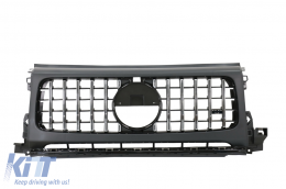 Body Kit pour Mercedes G W463 08-17 Pare-chocs LED grille G63 G65 AMG Look W464--image-6070197