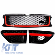 Body Kit pour Sport 05-10 L320 Autobiographie Look Noir Grille/Évents Latéraux-image-6008559