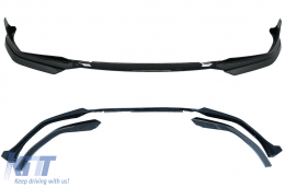 Body Kit Rejilla Difusor Spoiler Escape para BMW 3 G20 G21 M Look Negro brillante-image-6085190