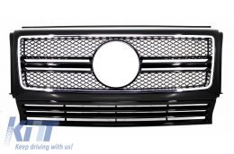 Body Kit Stoßstange für Mercedes G W463 89–18 G63 G65 Design Grille BullBar Spoiler-image-5997905