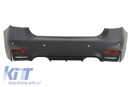 Body Kit suitable for BMW 3 Series F30 (2011-2019) EVO II M3 CS Design with Carbon Fiber Exhaust Muffler Tips-image-6059679