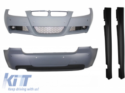 Body Kit suitable for BMW 3 Series Touring E91 LCI (2008-2011) M-Technik M-Sport M-Tech Design - CBBME91MTLCI