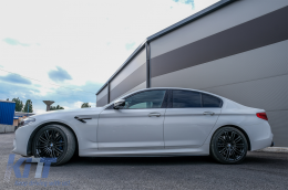 Body Kit suitable for BMW 5 Series G30 (2017-2019) M5 Design with Exhaust Muffler Tips-image-6107184