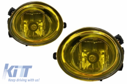 Body Kit suitable for BMW E46 Sedan (1998-2004) Bumper With PDC and Fog Lights Yellow M-Technik Design-image-6038204