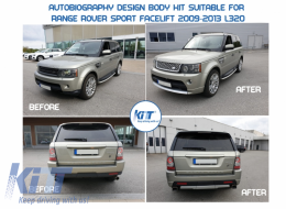 Body Kit suitable for Land Range Rover Sport L320 Facelift (2009-2013) Autobiography Design-image-6045072