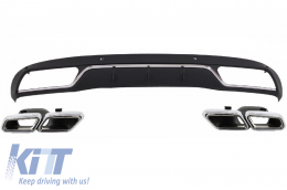 Body Kit suitable for MERCEDES C-Class W205 S205 (2014-2018) Standard Ed. C63 Design-image-6020339