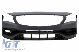 Body Kit suitable for Mercedes CLA W117 C117 (2013-2018) Facelift CLA45 Design Front Grille-image-6050293