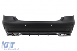 Body Kit suitable for Mercedes E-Class W212 (2009-2012) Conversion to Facelift E63 Design-image-6104377