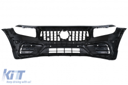 Body Kit suitable for Mercedes GLB X247 (2019-2023) GLB35 Design Twin Round Exhaust Muffler Tips-image-6111048