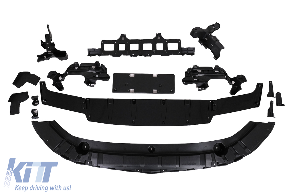 Body Kit suitable for Mercedes GLC Coupe C253 (2015-07.2019) C63 Design  Black 